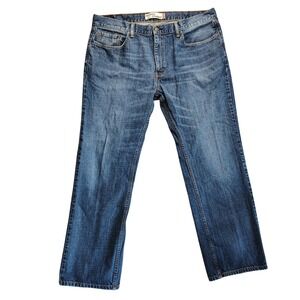 Levis 559 Relaxed Straight Jeans Mens 40x32 Blue Denim